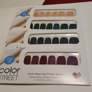 Color Street 4 sets of solids